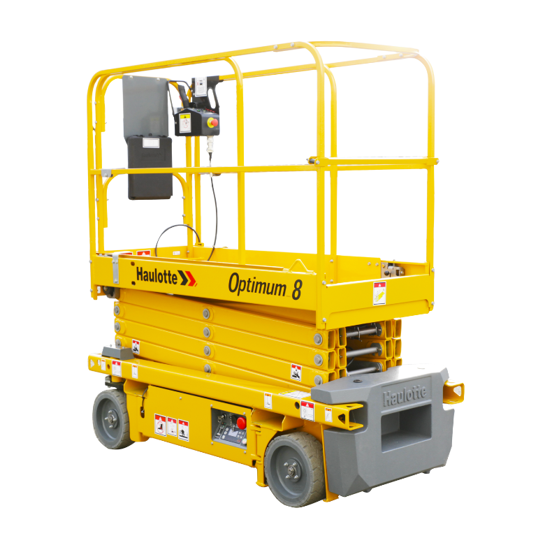 PIATTAFORMA AEREA VERTICALE A PANTOGRAFO ELETTRICA 8MT