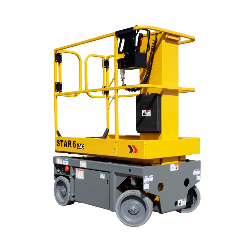 piattaforma microverticale Haulotte Star 6 gialla