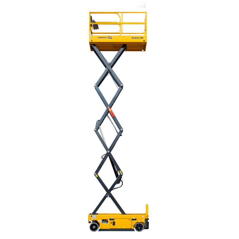 Haulotte compact 10 piattaforme a pantografo