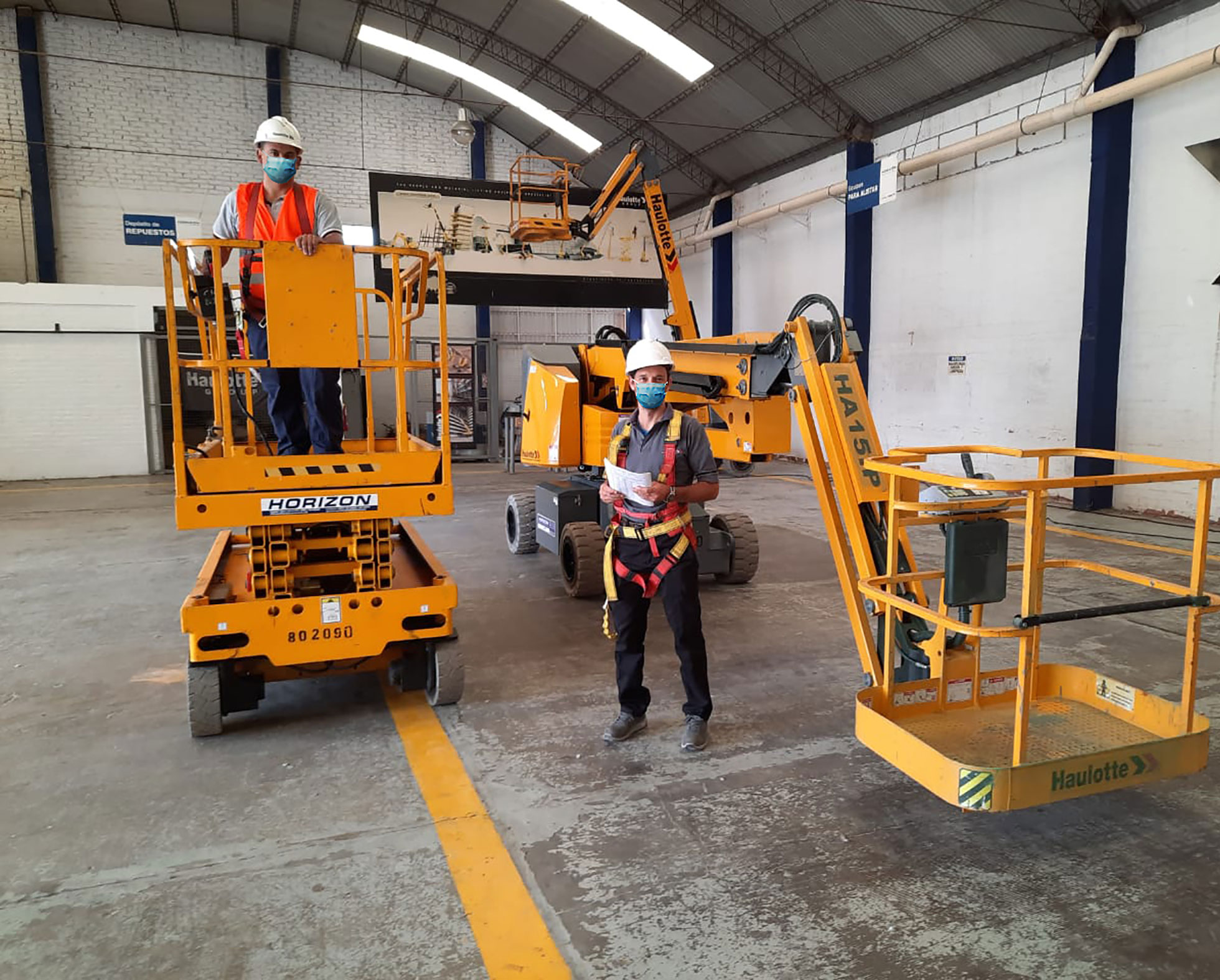 Corso per operatori su carrelli elevatori