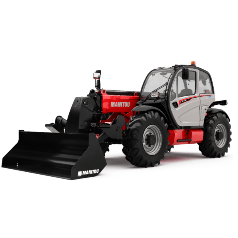 sollevatore telescopico fisso 13 metri manitou mt1135 easy colore rosso e nero
