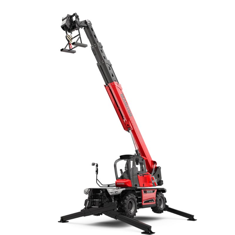 elevatore telescopico da 22 mt con braccio telescopico esteso